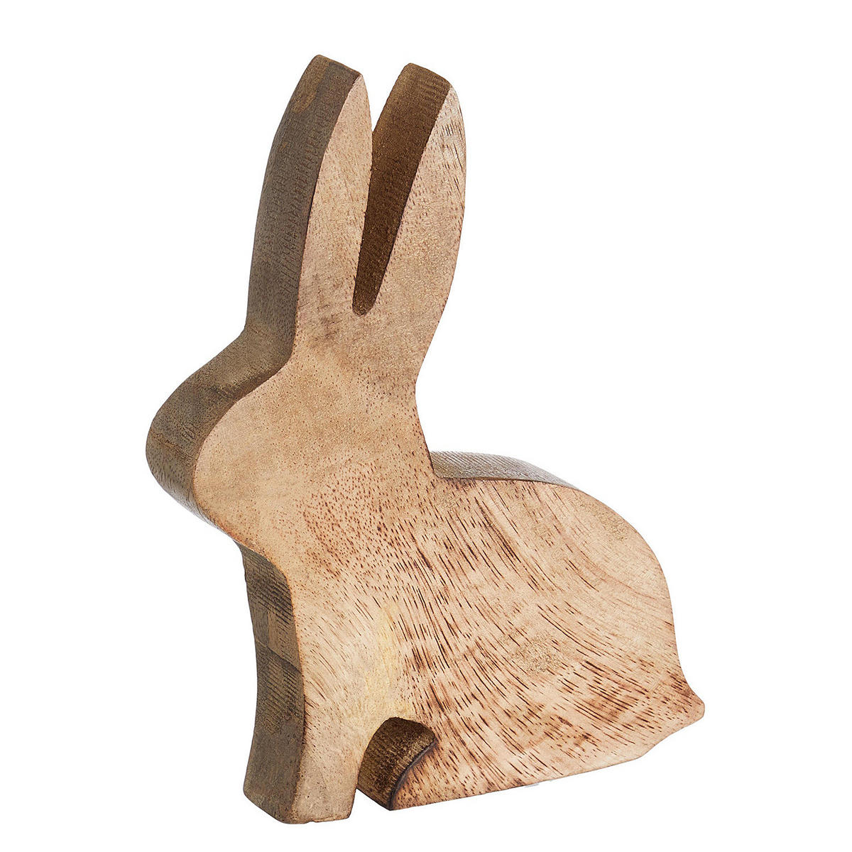 DEKOHASE Easter aus Holz - Braun, Holz (2.5/18/13cm) - Butlers