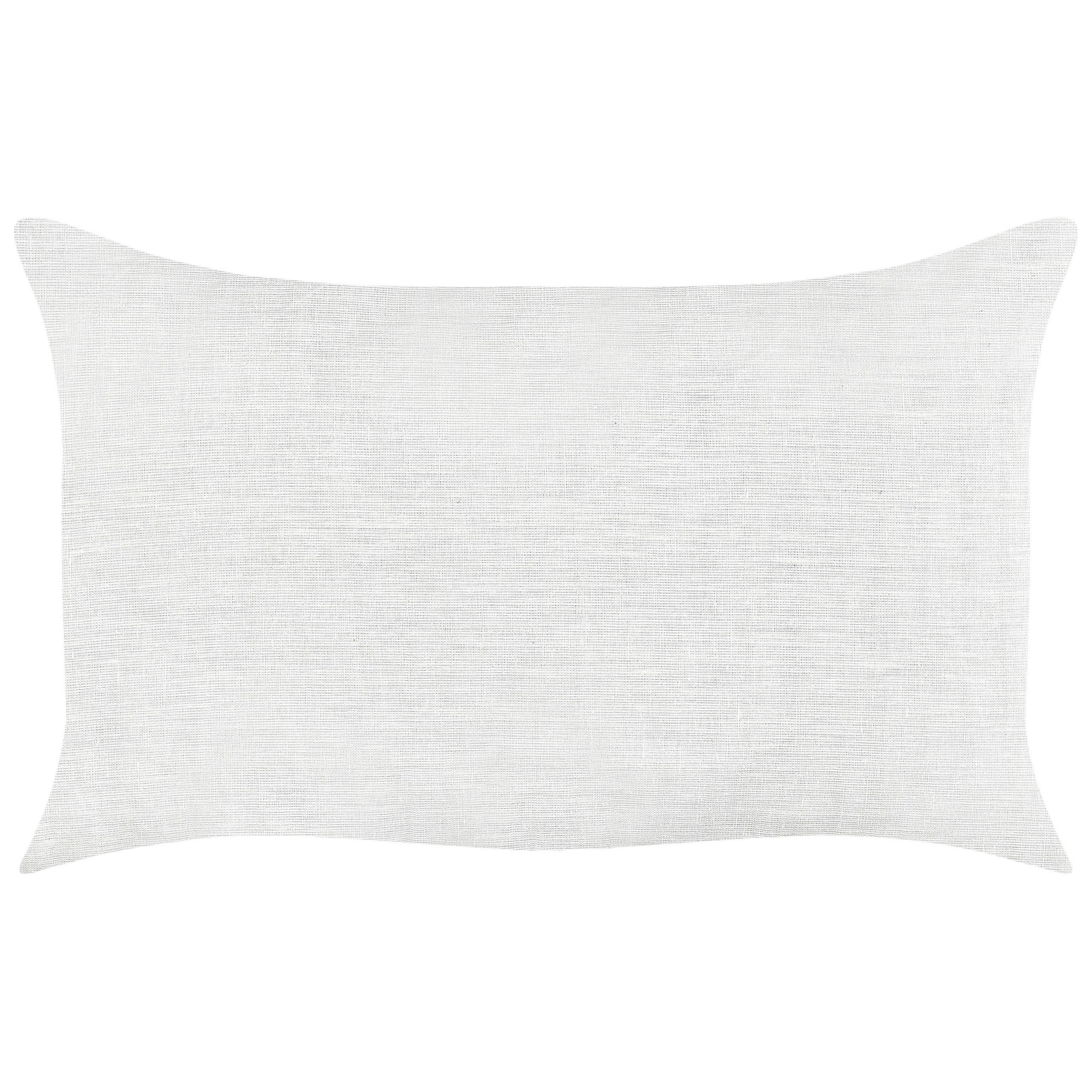 DEKOKISSEN 2er-Set Weiß 30/50 cm Banori - Weiß, Textil (50/30cm) - Beliani