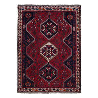 TEPPICH Gashgai Rot 172/126 cm Schurwolle - Rot, Textil (126/172cm) - Looma
