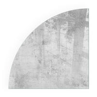 GLASPLATTE für Kamin 100x100 cm - Grau, Glas (100/100/0.4cm) - TULUP