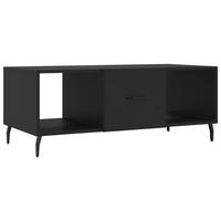 COUCHTISCH Schwarz 102x50x40 cm Holzwerkstoff - Schwarz, Holzwerkstoff (102/50/40cm) - furnicato