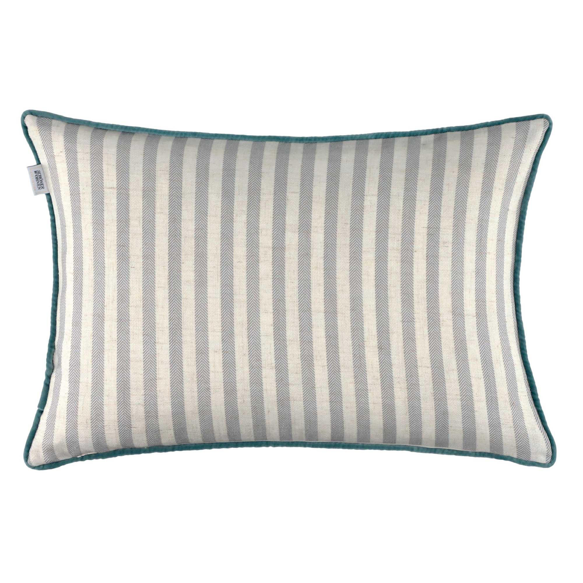 KISSENHÜLLE SW-Habit 38/58 cm  - Creme/Grau, Basics, Textil (38/58cm) - Esprit
