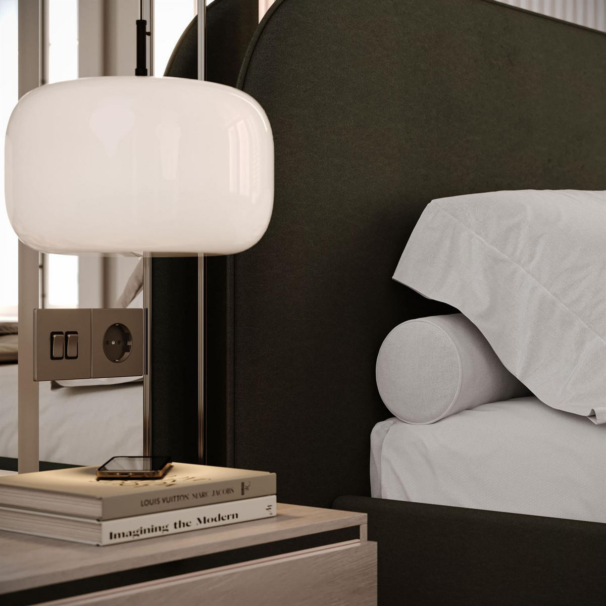 POLSTERBETT OLIMPIA mit Bettkasten 140x200, Castel 39 - Sandfarben, Textil (140/200cm) - Lookway