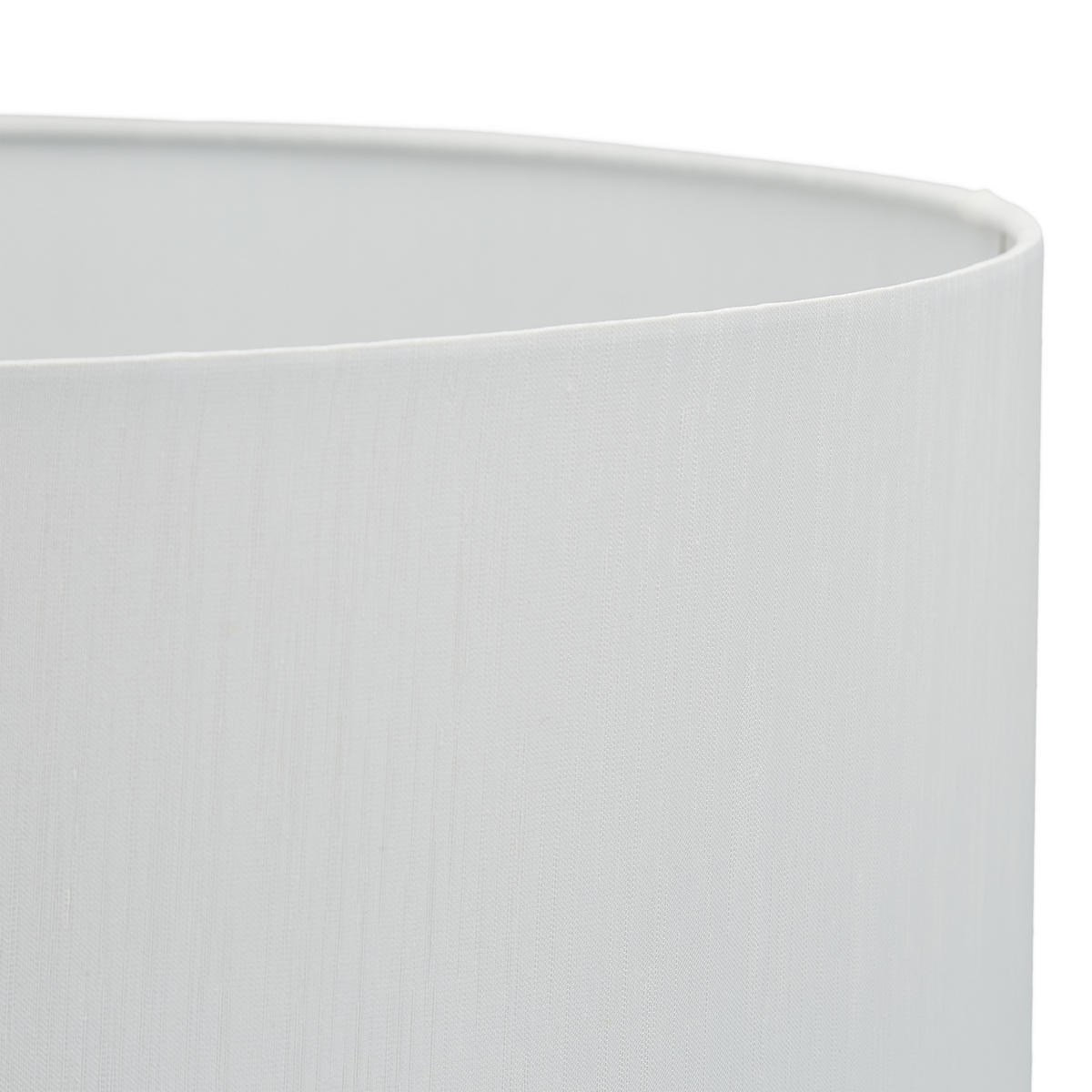 STEHLAMPE - Silberfarben, Kunststoff/Textil (43/43/155cm) - Relaxdays