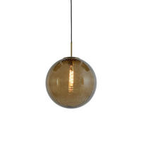 HÄNGELAMPE Magdala Braun Ø40/40 cm - Braun, Glas (40/40/40cm) - Light & Living