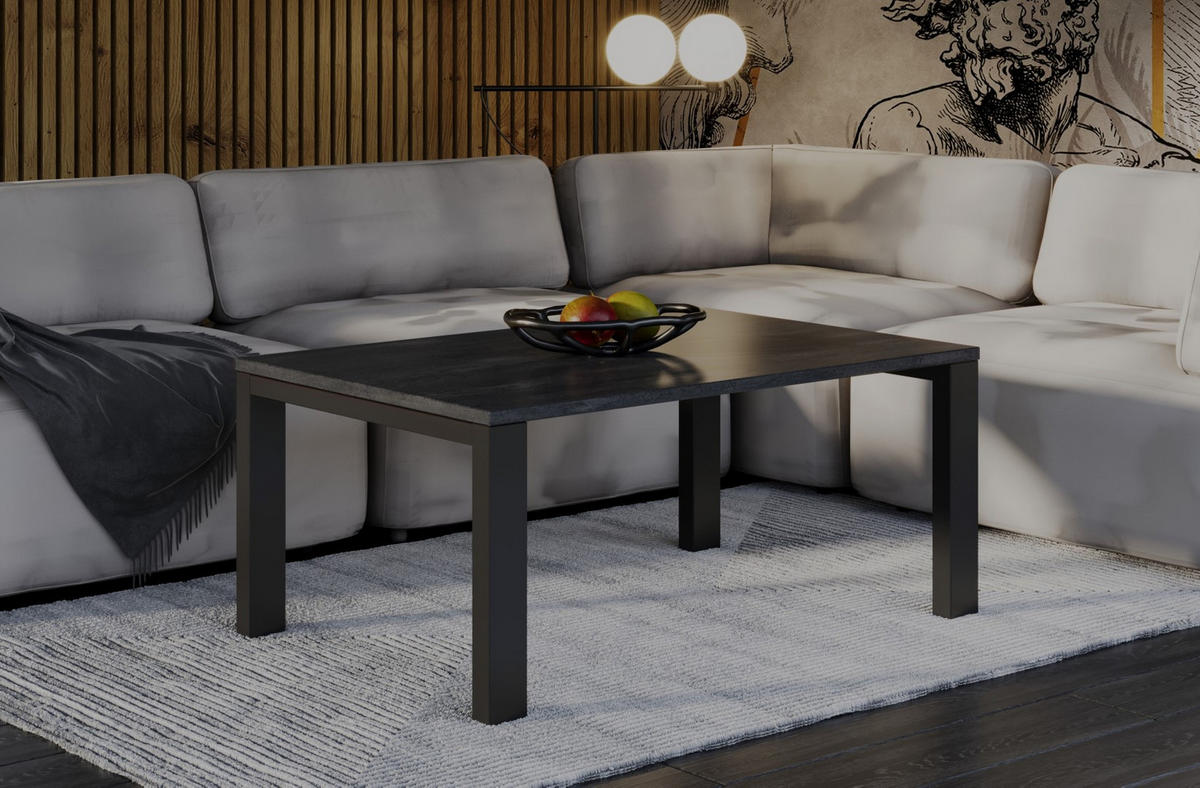 COUCHTISCH Garold - Graphitfarben, Holzwerkstoff (120/80/55cm) - Endo-Moebel