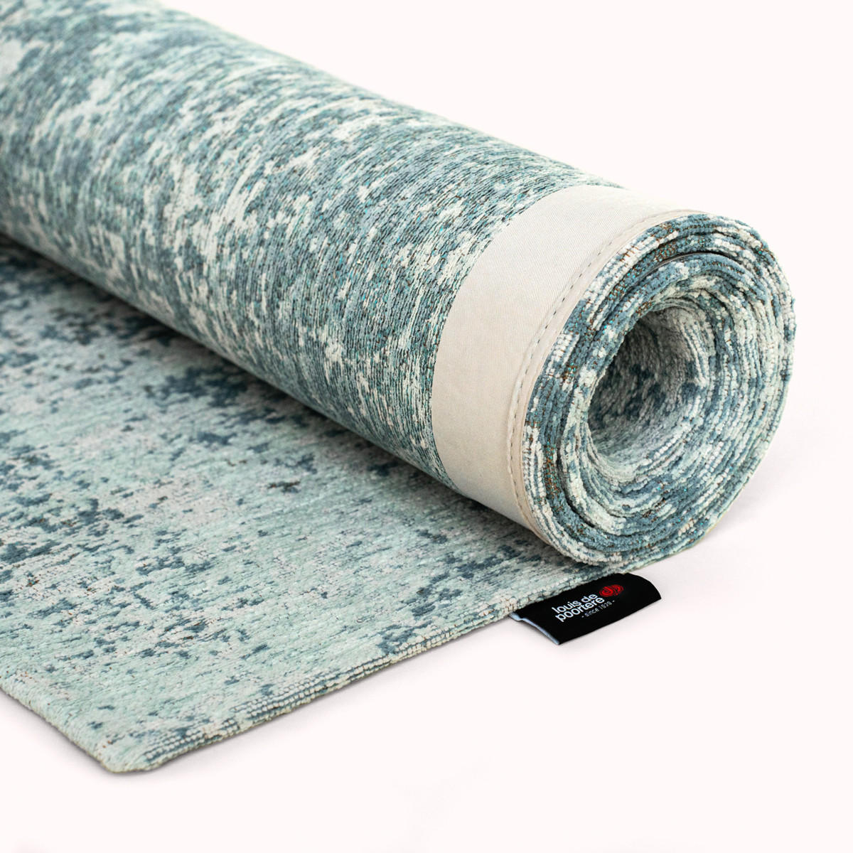 TEPPICH Neptune Virgin Land 170/240 cm - Blau, Textil (170/240cm) - Louis De Poortere