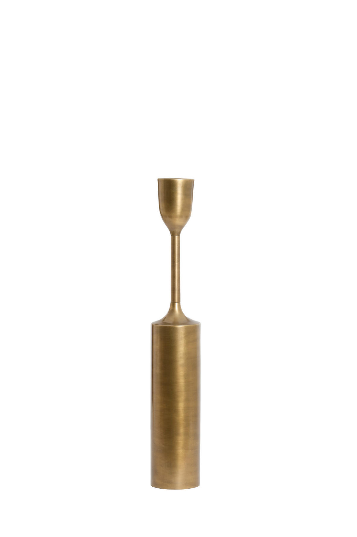 KERZENHALTER Velez Bronze Ø13/77 cm - Bronzefarben, Metall (13/77/13cm) - Light & Living