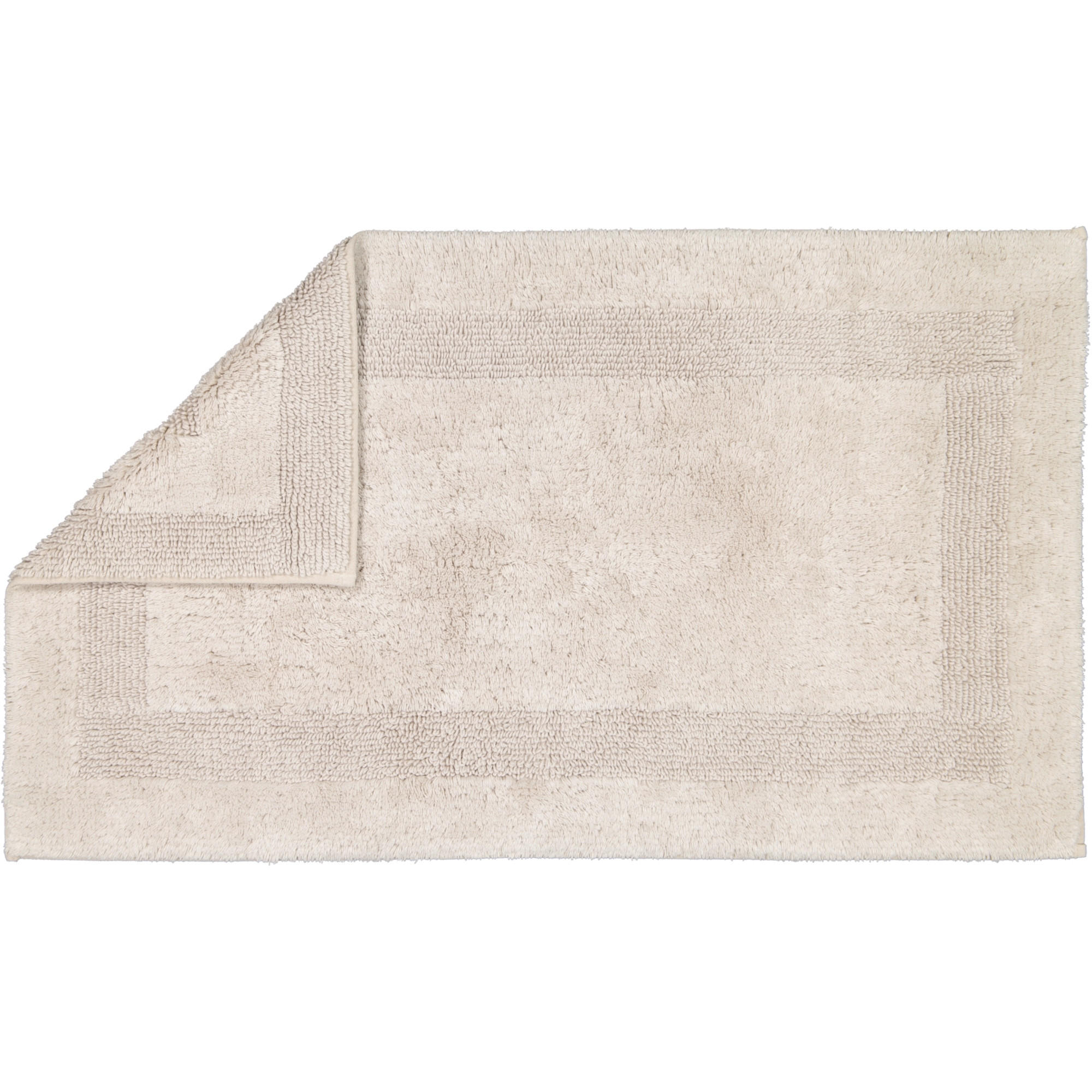 BADTEPPICH LUXUS 1000 TRAVERTIN - 366 - Beige, Textil (60/100cm) - Cawoe