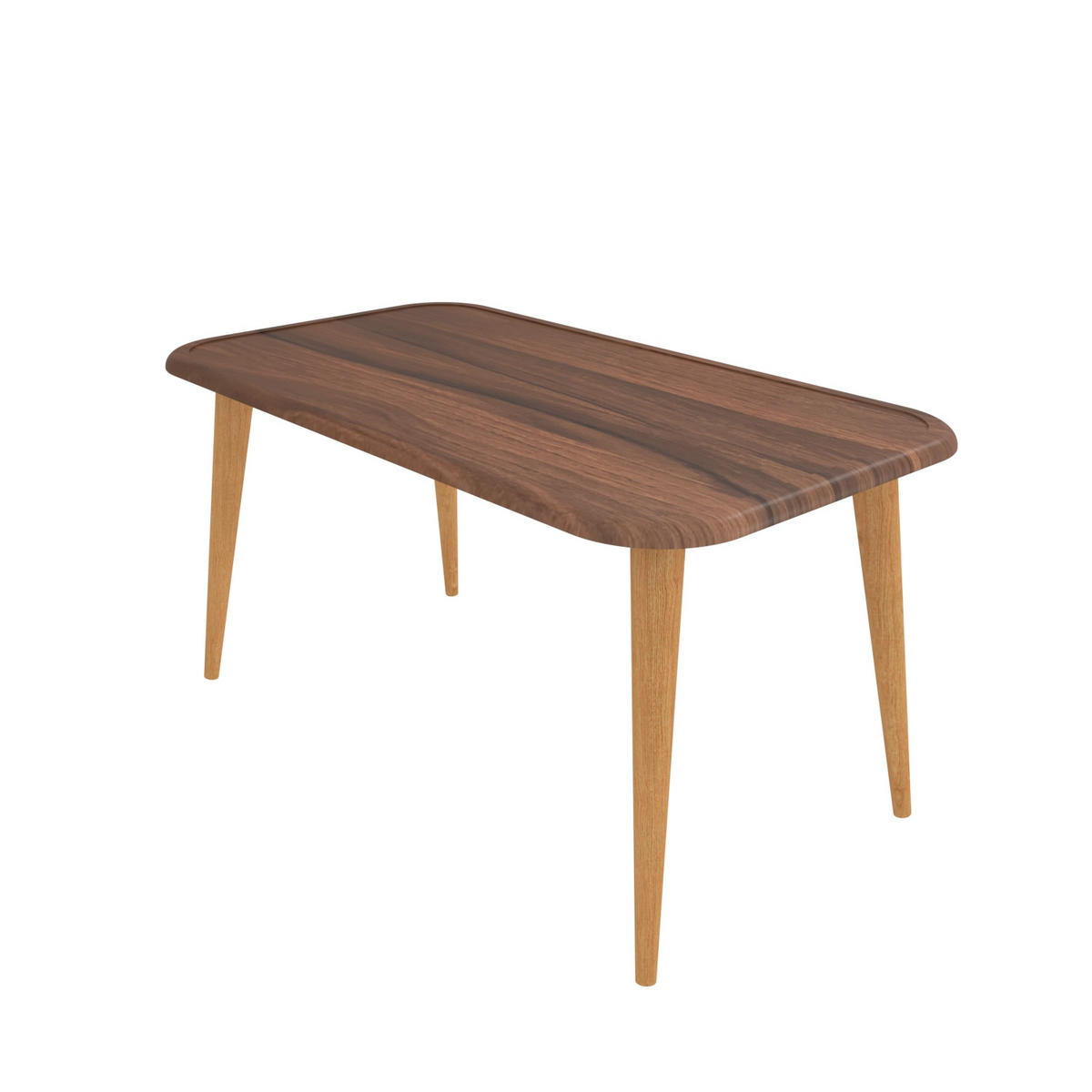 COUCHTISCH Bohemia - Braun, Holzwerkstoff (89.5/48.5/46.5cm) - Decorotika