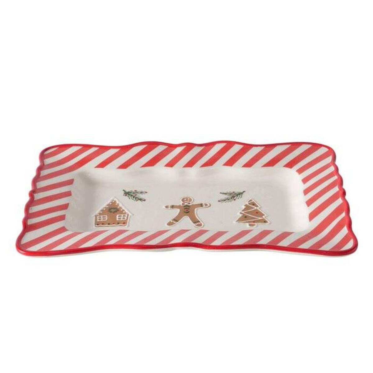 KERAMIKSCHALE 39/25 cm - Multicolor, Stein (39/3.5cm) - Boltze Home