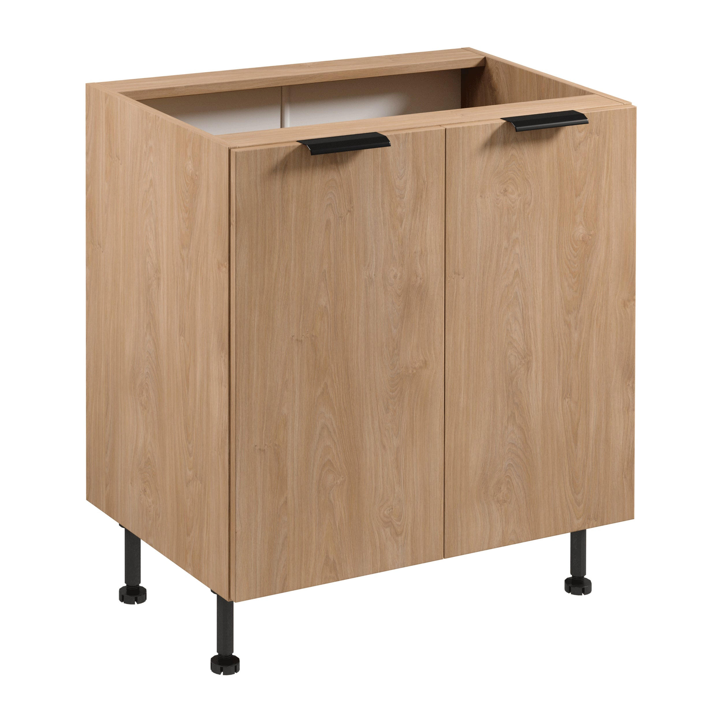 UNTERSCHRANK D80 – Sorento – Sonoma Eiche - Sonoma Eiche, Holzwerkstoff (80/87/52cm) - ROYAL24_MARKT