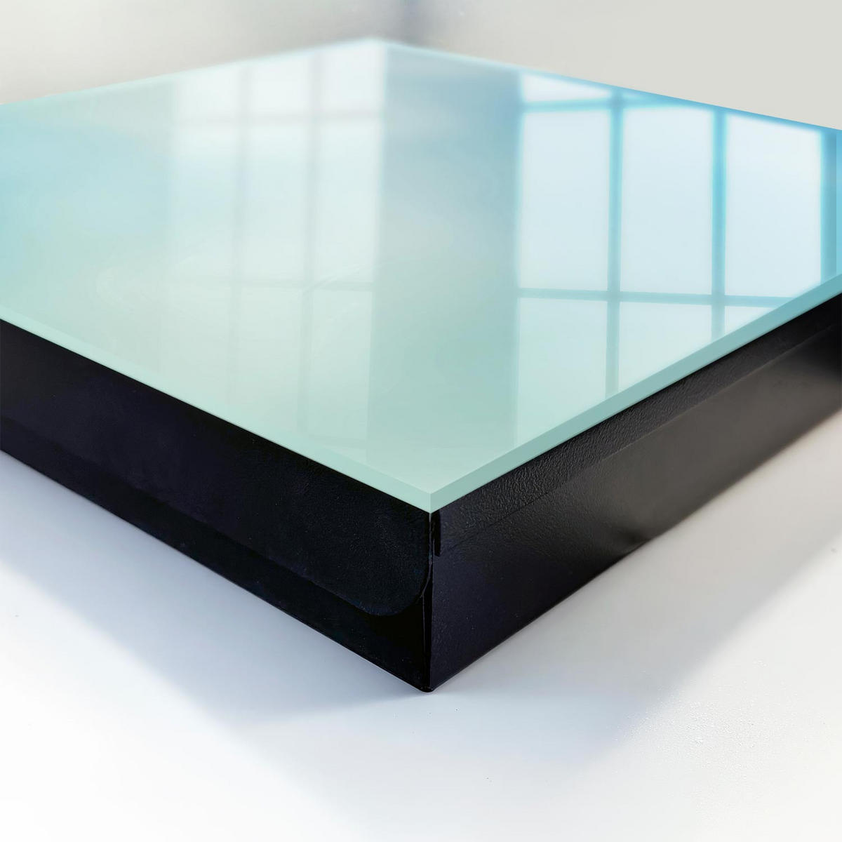 SCHLÜSSELBOX Schwarz 30x30 cm- Türöffnung nach rechts - Himmlischer Traum - Blau, Metall (30/30/5cm) - TULUP