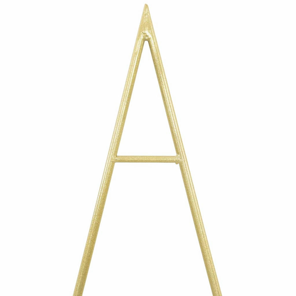 WEIHNACHTSBAUM Metall Gold 125 Cm Pulverbeschichteter Stahl - Goldfarben, Metall (125cm) - vidaXL