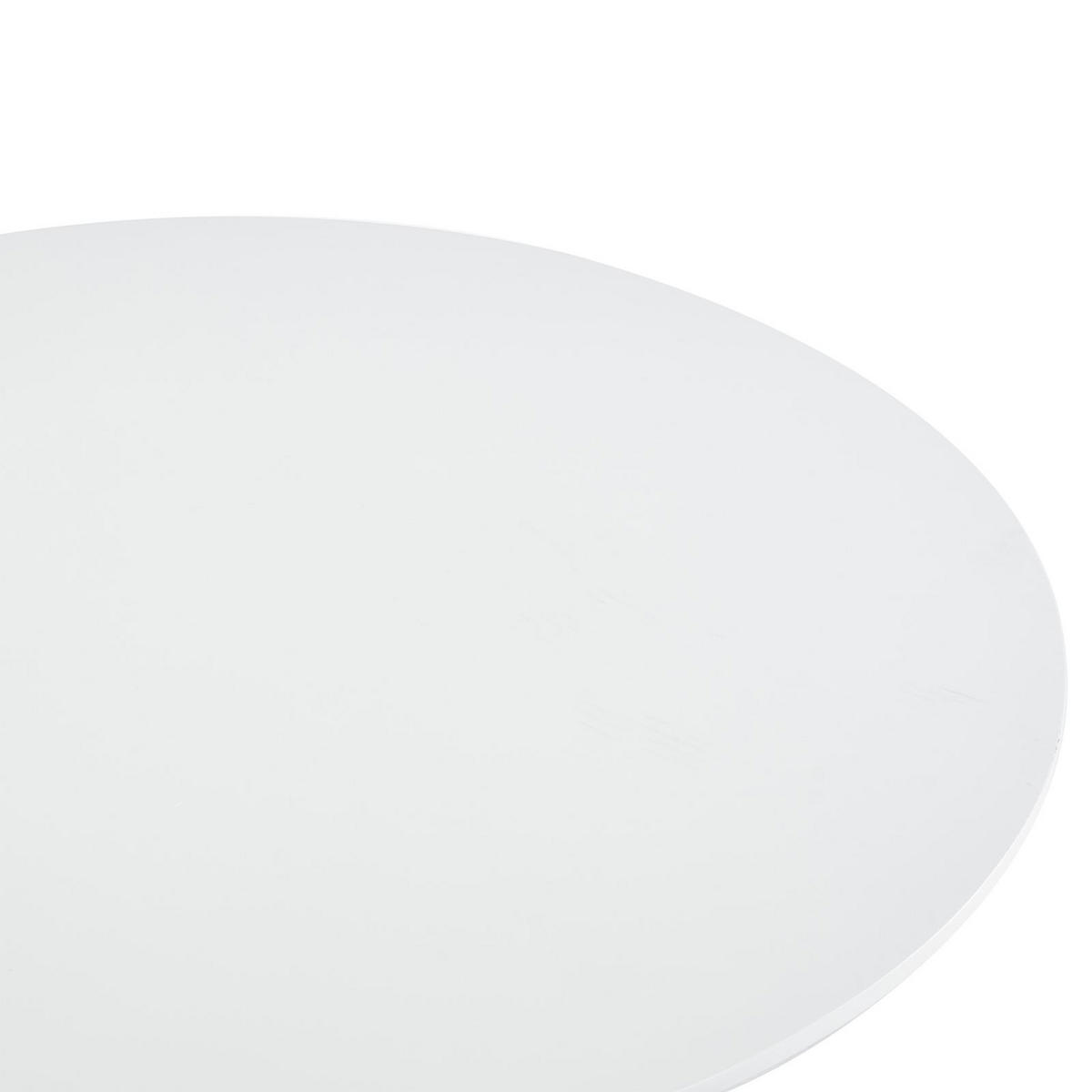 ESSGRUPPE LOIRE/RAVI 5er Set weiß - Weiß, Holzwerkstoff/Metall - IDIMEX