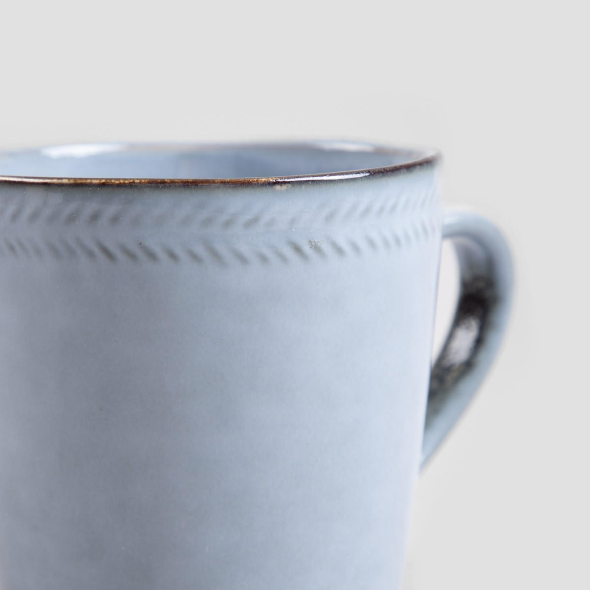 BECHER Bluejeans blau 0,4 l 6er-Set - Blau, Keramik (0.4L) - Homla