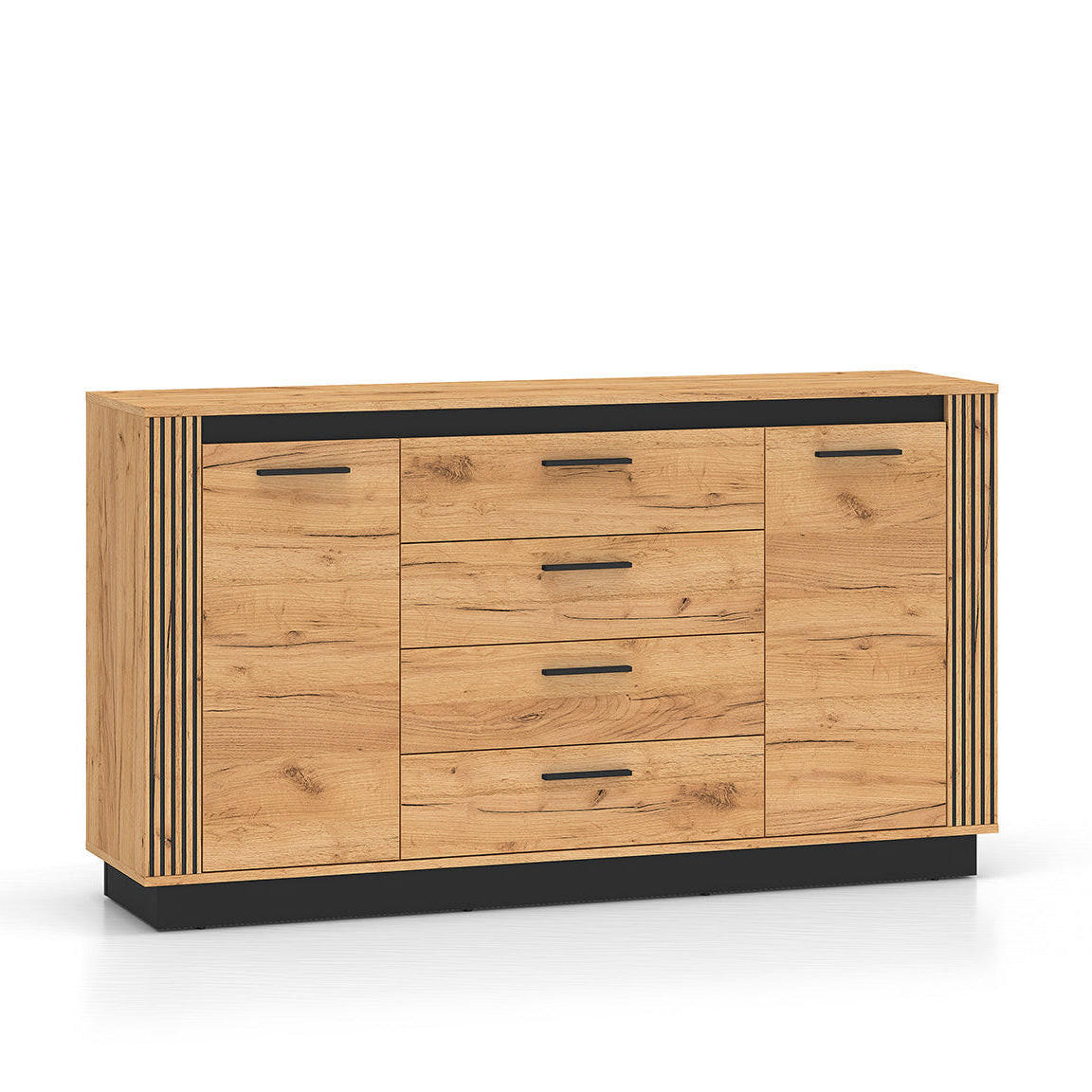 SIDEBOARD Solal Holz - Braun, Holzwerkstoff (160/90/40cm) - Petits-meubles