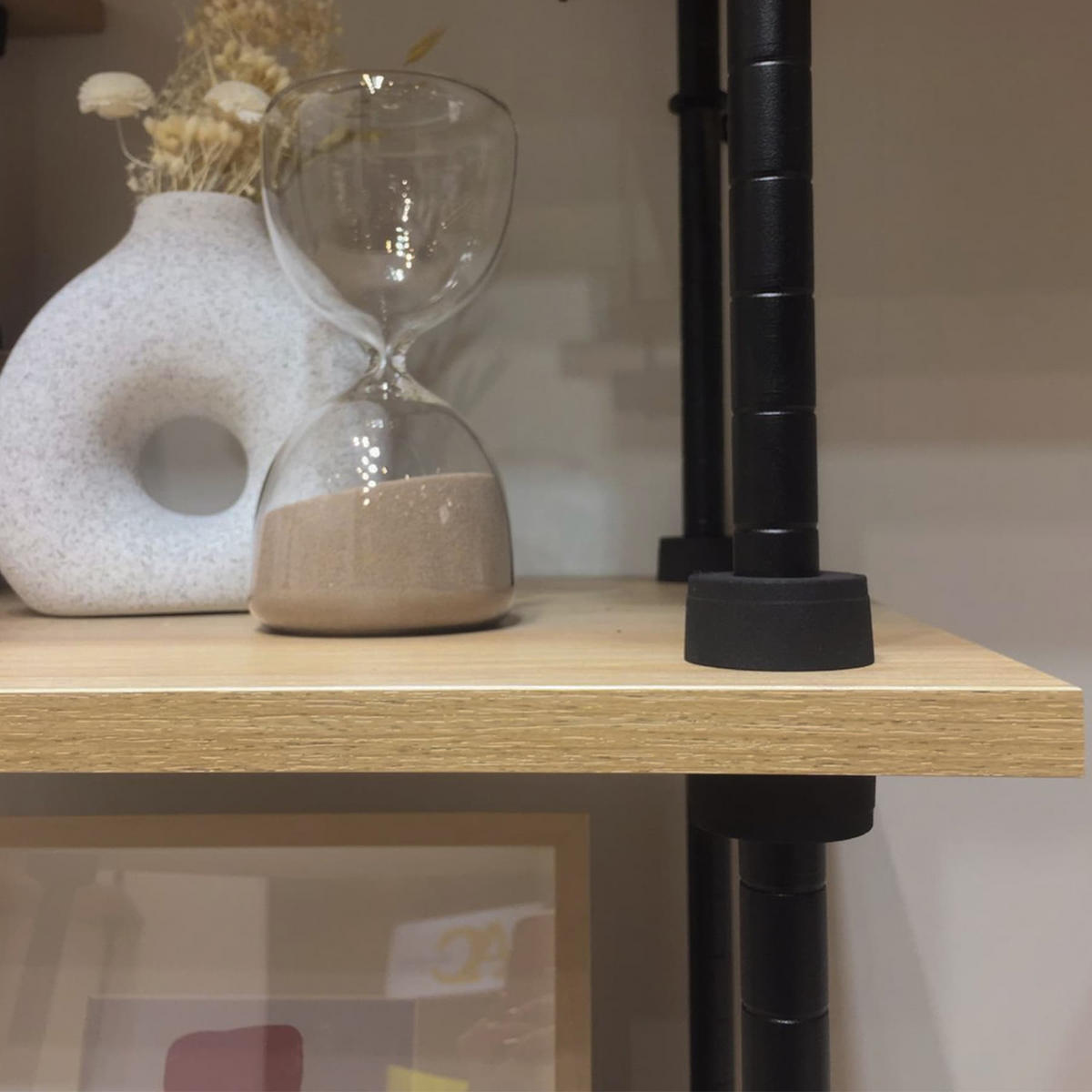 REGALSYSTEM: Standregale 185x160x17,5/35 - Eiche San Remo, Metall (160/185/35cm) - AR Shelving