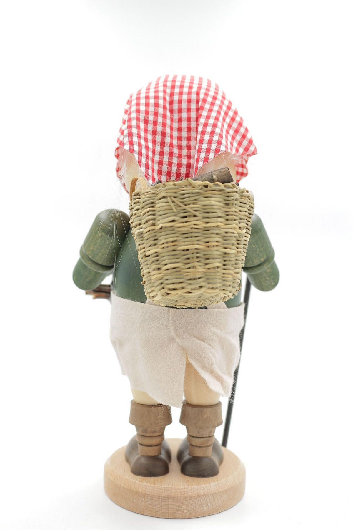 RAUCHFIGUR Wichtel Reisigfrau 32 cm - Multicolor, Holz (15/29/0.1cm)