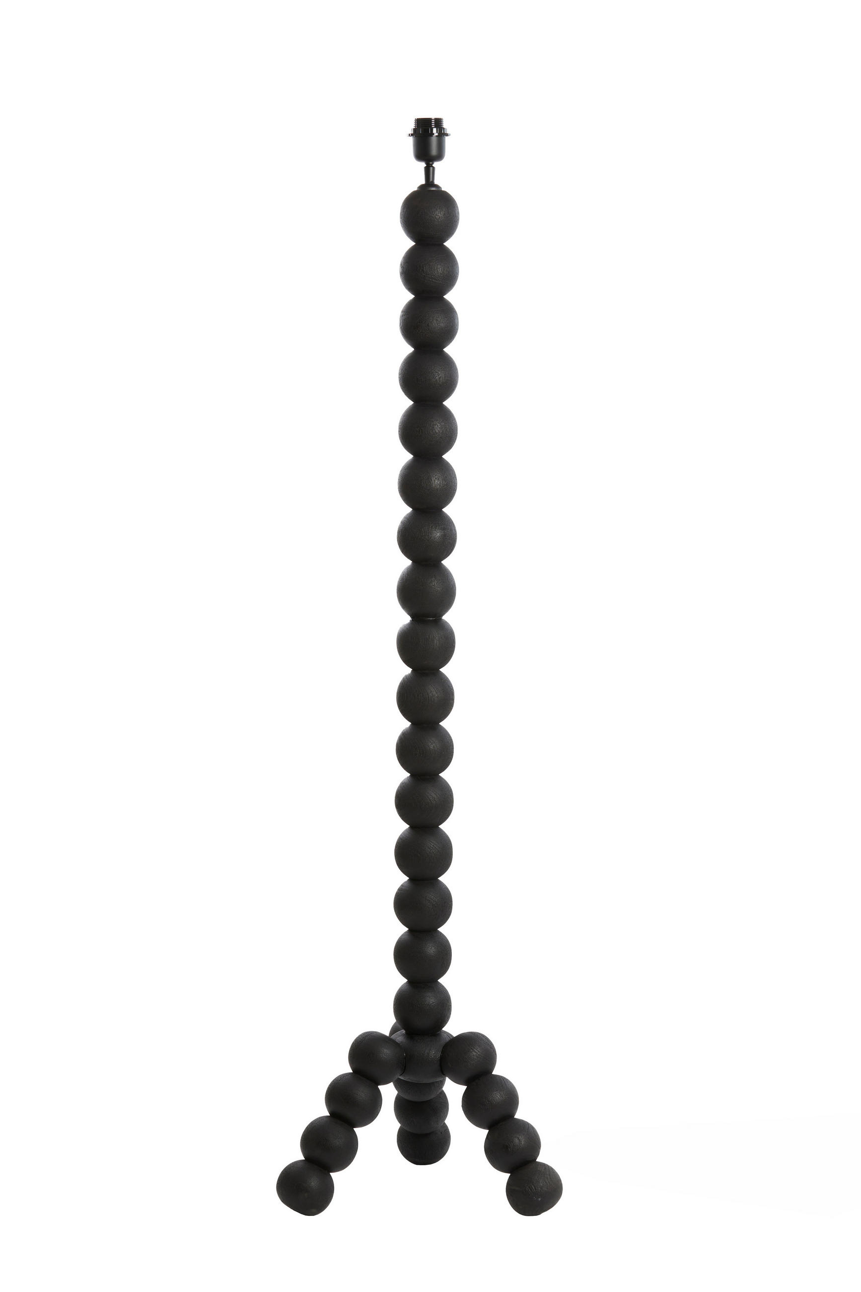 Light & Living Stehleuchte Schwarz 35x130x35 cm