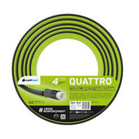 GARTENSCHLAUCH QUATTRO 3/4" 15 m - Transparent, Kunststoff (1500cm)