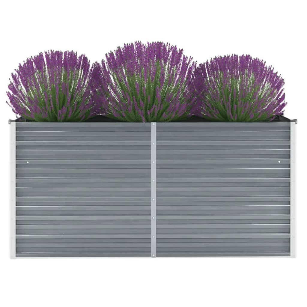 Deluke Hochbeet Grau 160x77x40 cm