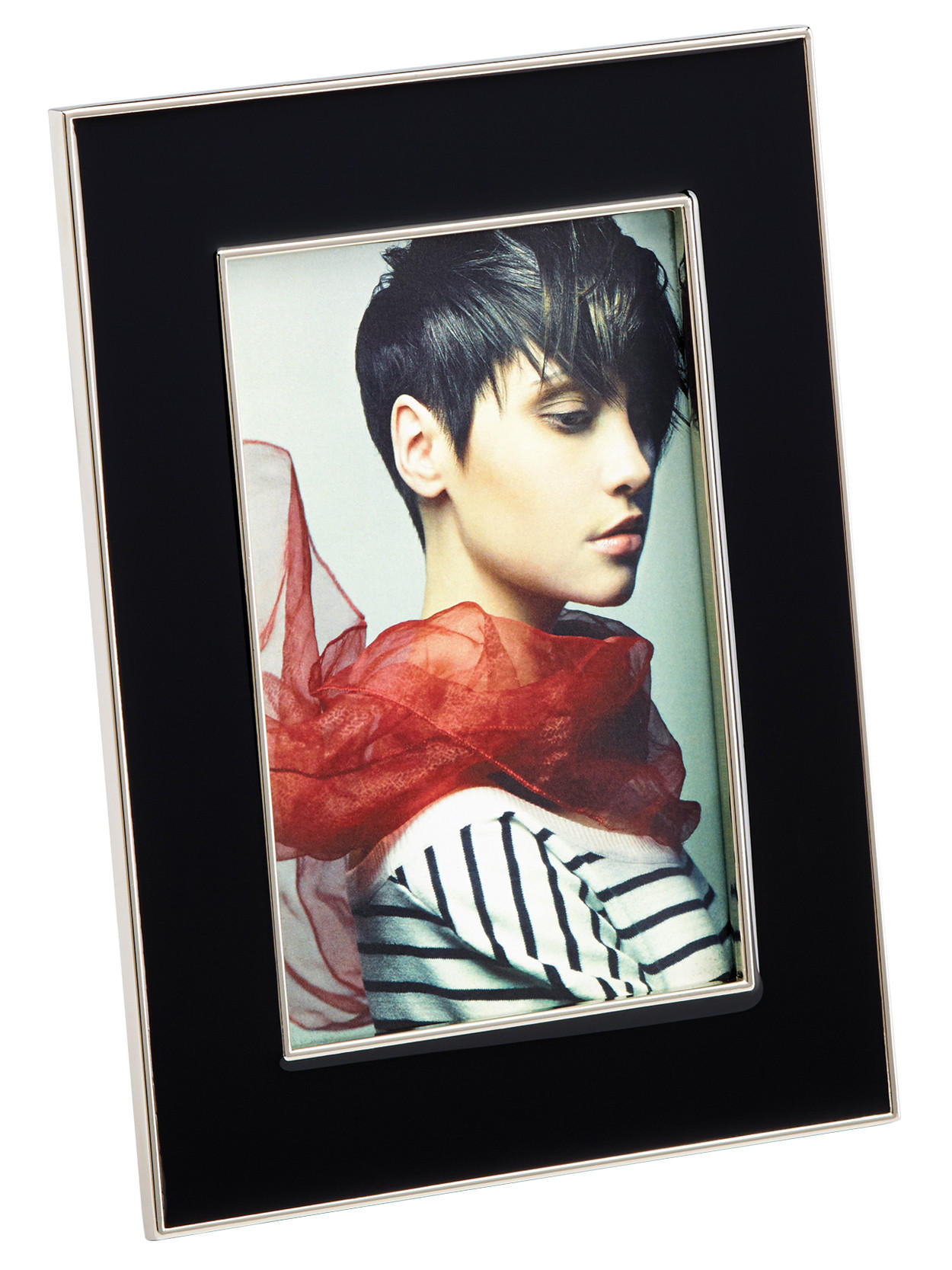 BILDERRAHMEN Mathis Portraitr, 10x15 cm, schwarz - Schwarz, Metall (15/20/2cm) - EMIX24