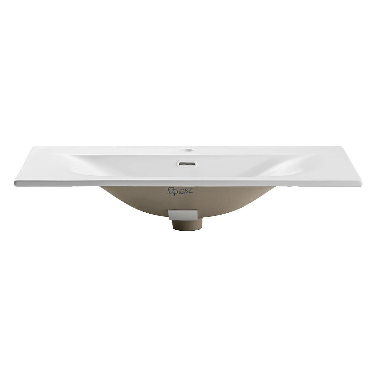 WASCHTISCH 80.2cm Isaline Helle Eiche - Braun, Holzwerkstoff (80.2/57/46cm) - Petits-meubles