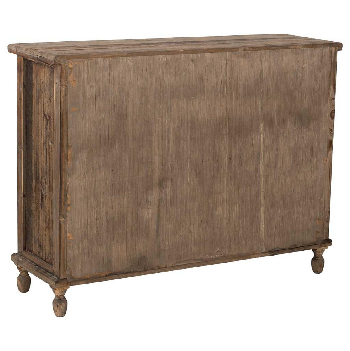 SIDEBOARD mit 2 schubladen und 3 türen 120x38x90 cm - Braun, Holz (120/90/38cm) - Wanderlust