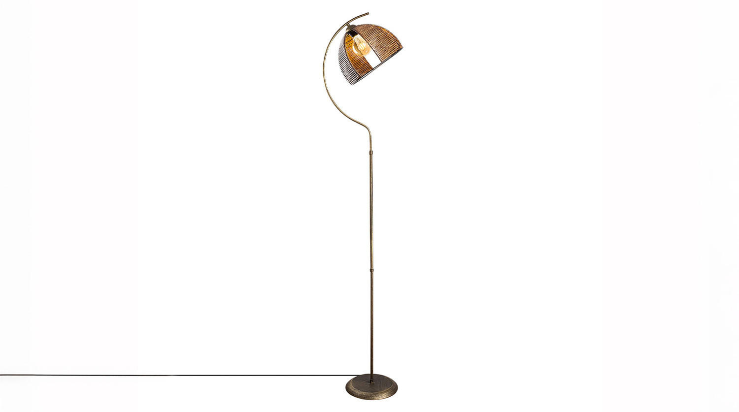 Kawola Stehlampe Bronze 30x165x30 cm