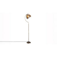 STEHLAMPE WENORA Bronze Holz - Bronzefarben, Holz (30/30/165cm) - KAWOLA