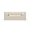 SOFA Ruby aus Cord leichtes beige 2 Sitzplätze - Creme, Textil (93/69/174cm) - Micadoni