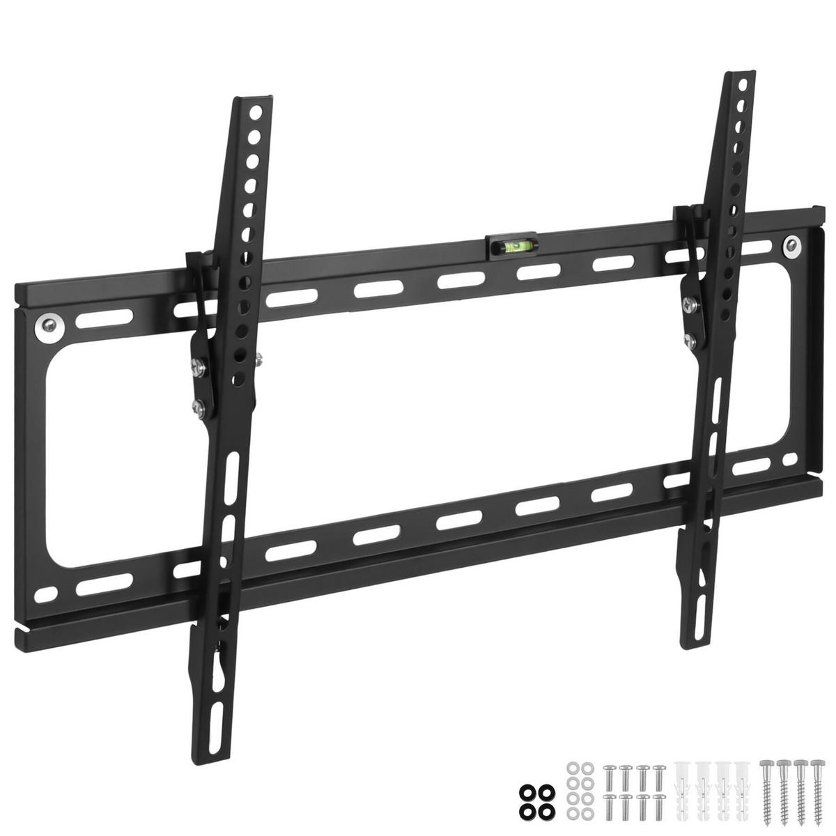 TV-WANDHALTERUNG, bis 70 kg,schwarz - Schwarz, Metall (42/2.5/64.7cm) - tectake