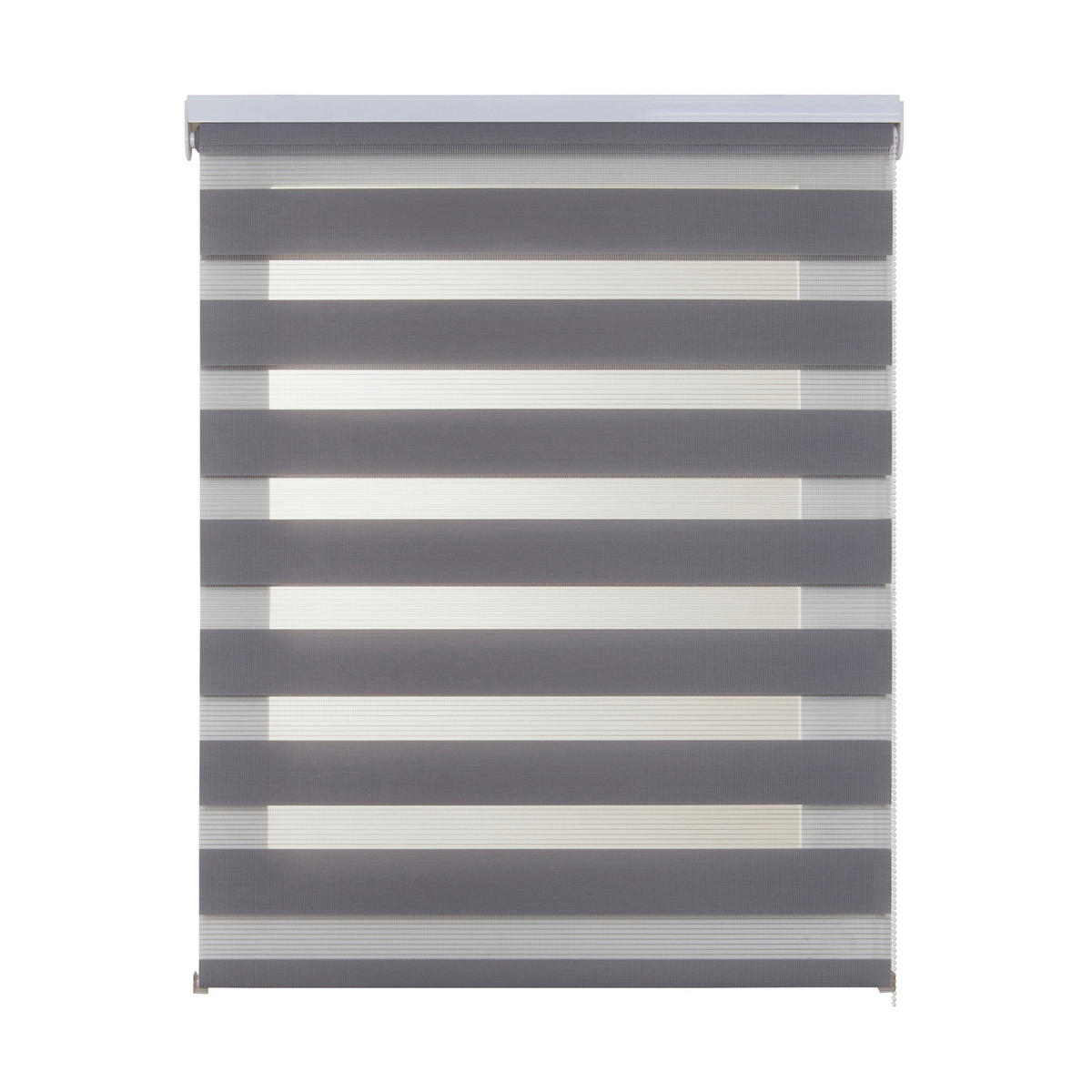 DOPPELROLLO Silber 90x180 cm EL - Silberfarben, Kunststoff (90/180cm) - STORESDECO