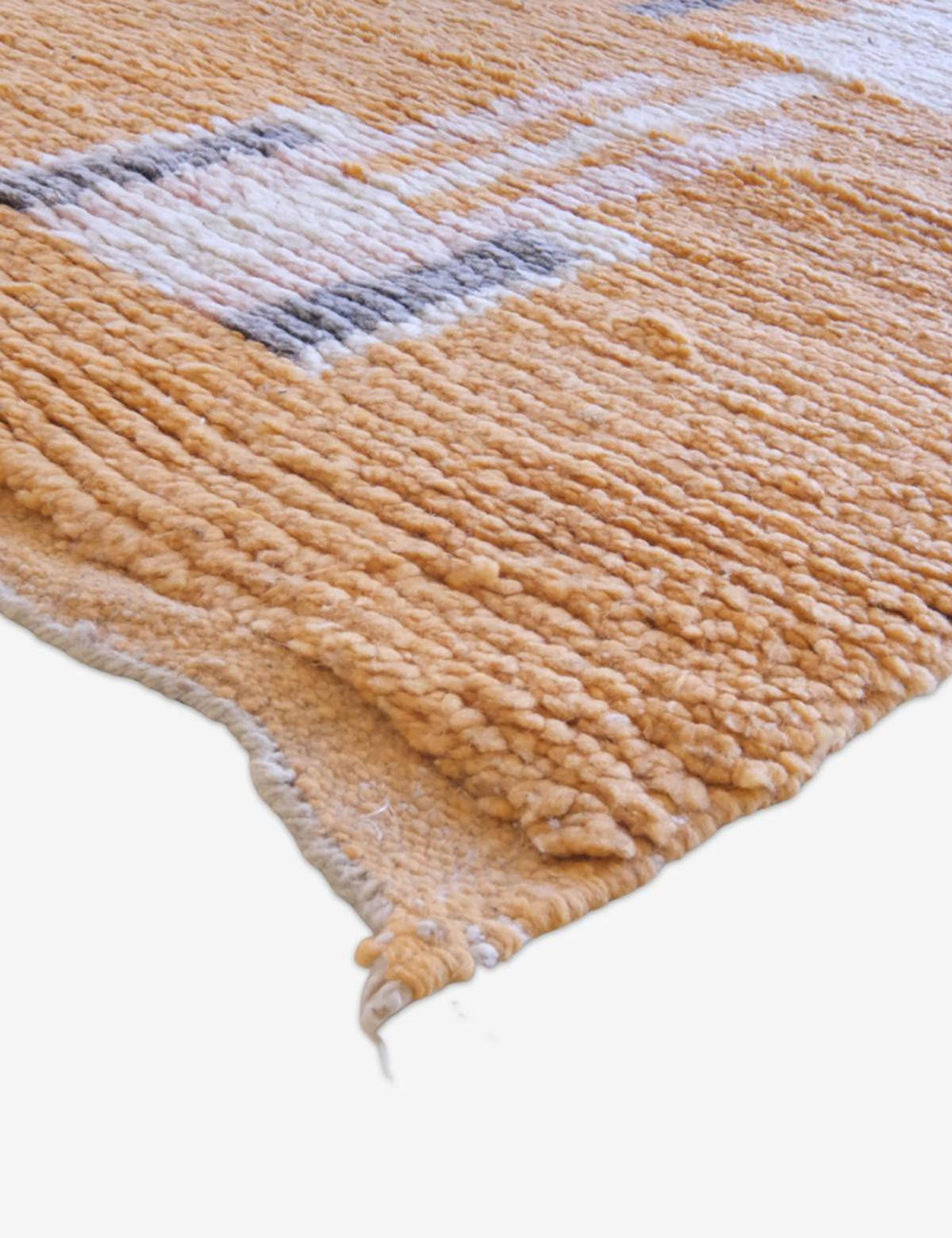 BERBERTEPPICH aus reiner Wolle 77x 375 cm - Orange, Naturmaterialien (77/375cm) - AFK Living