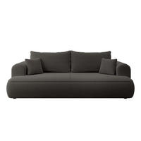 SCHLAFSOFA Ovo Dunkelgrau Boucle - Dunkelgrau, Textil (250/96/110cm) - Selsey