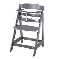 KINDERHOCHSTUHL Sit Up Flex Anthrazit - Anthrazit, Holzwerkstoff (44.5/80/54cm) - Roba