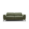 SOFA AVENA 3-Sitzer, olivgrün - Olivgrün, Holzwerkstoff/Textil (204/80/108cm) - Courtois Laville