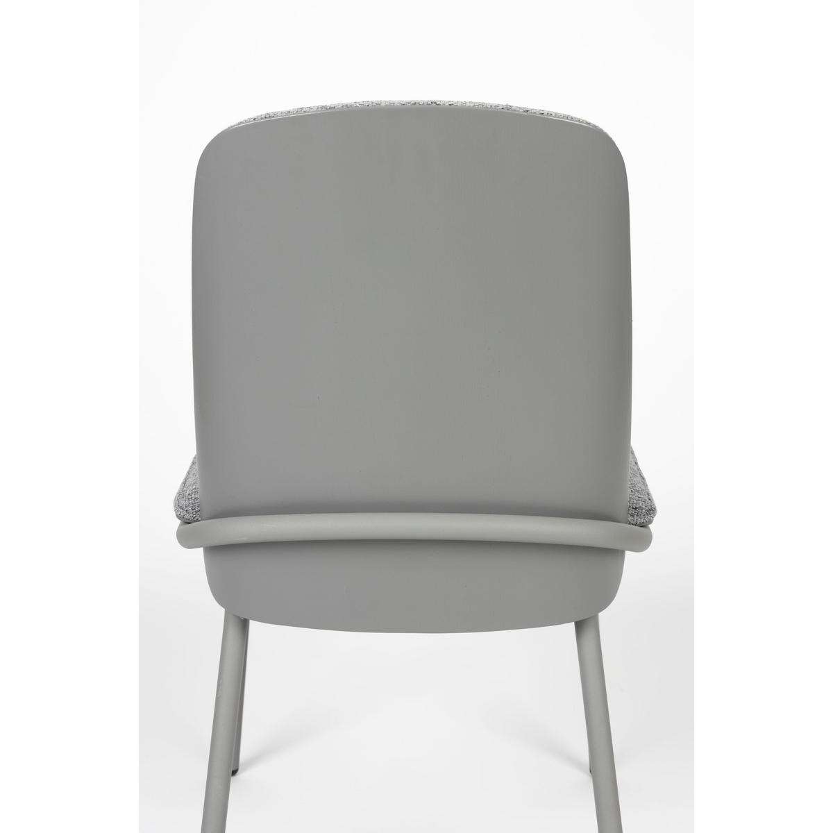 ESSZIMMERSTUHL Clip Grau - 2 er Set - Grau, Textil (51/81.5/48cm) - Zuiver