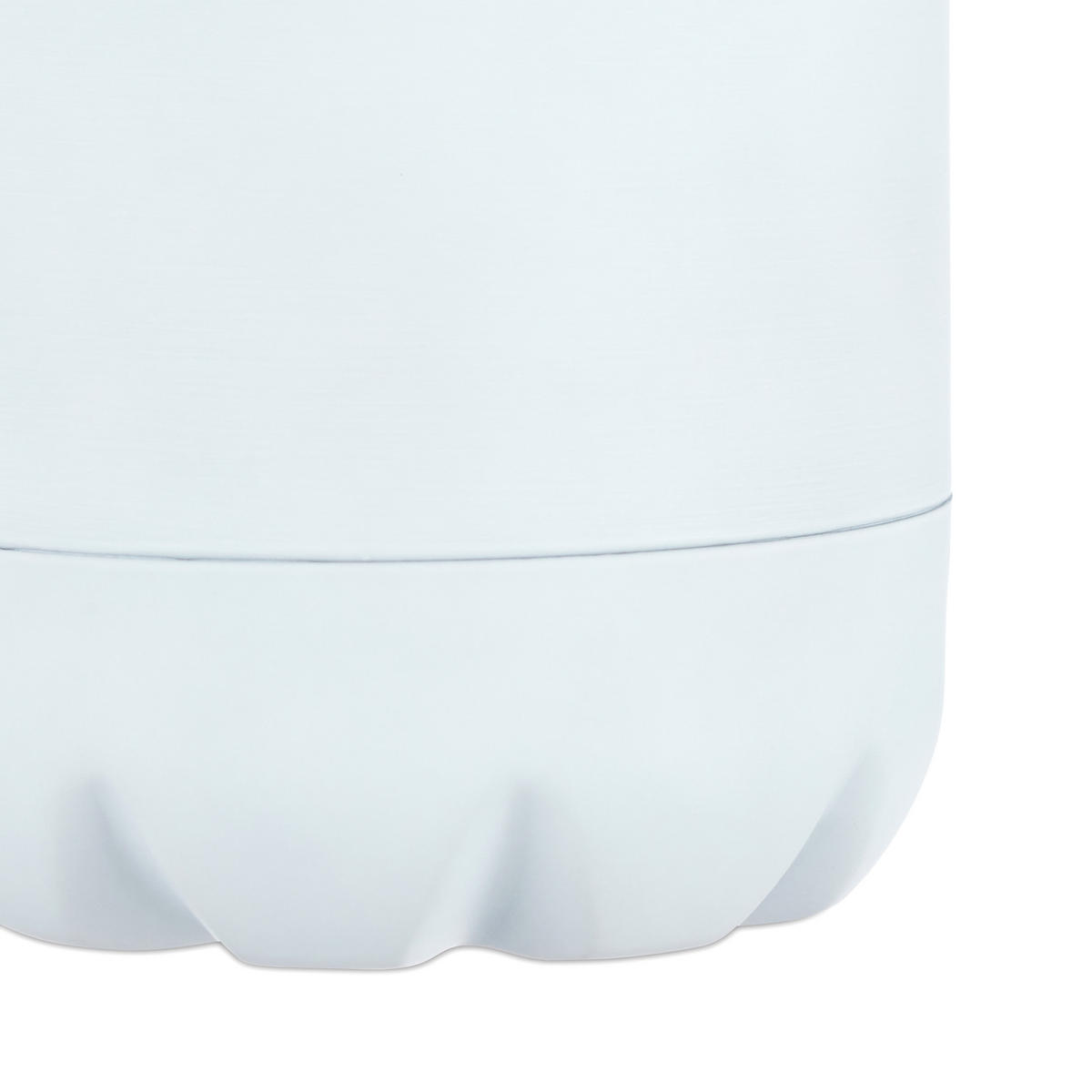 FĽAŠA na vodu - biela, kov/plast (0.5L) - Relaxdays