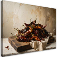 LEINWANDBILD Essen & Trinken 100x70cm - Beige, Textil (100/70cm) - Feeby