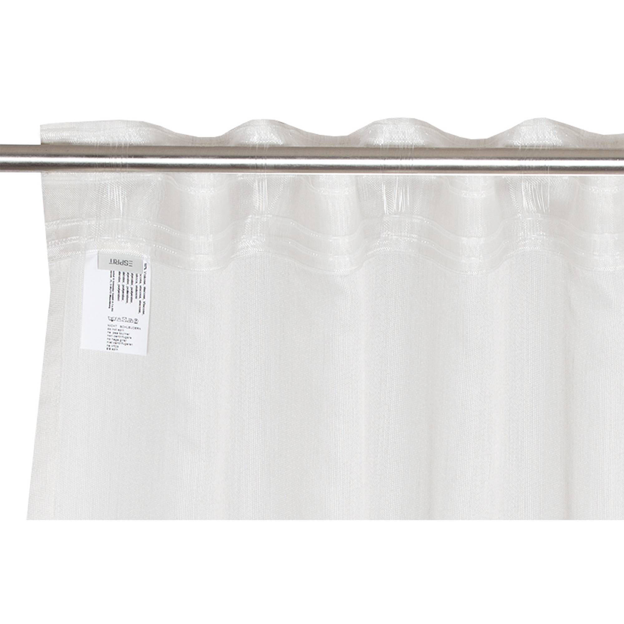 TRANSPARENTER SCHLAUFENVORHANG LIGHTLY - Naturfarben, Textil (130/1/250cm) - Esprit