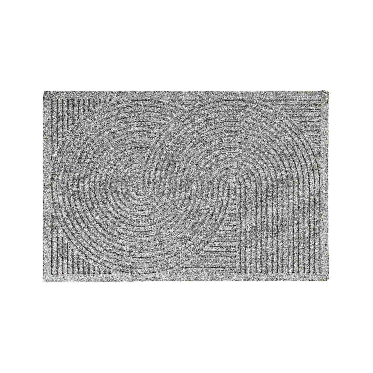 RUTSCHFESTE FUßMATTE GRAPHIC DELUXE - Silberfarben, Textil (60/90cm) - Astra