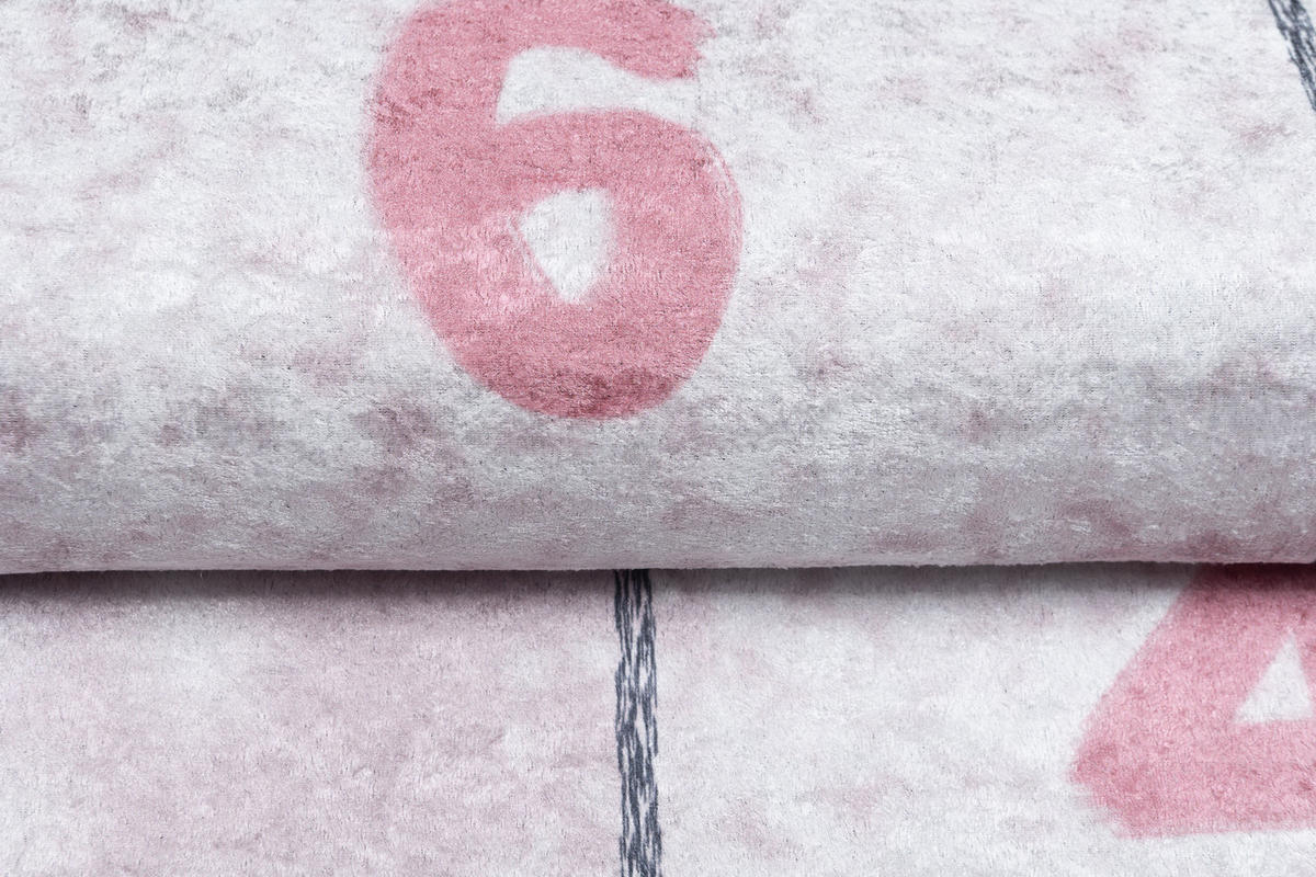 TEPPICH EMMA Rosa 160/230 cm - Rosa, Kunststoff (160/230cm) - Tapiso