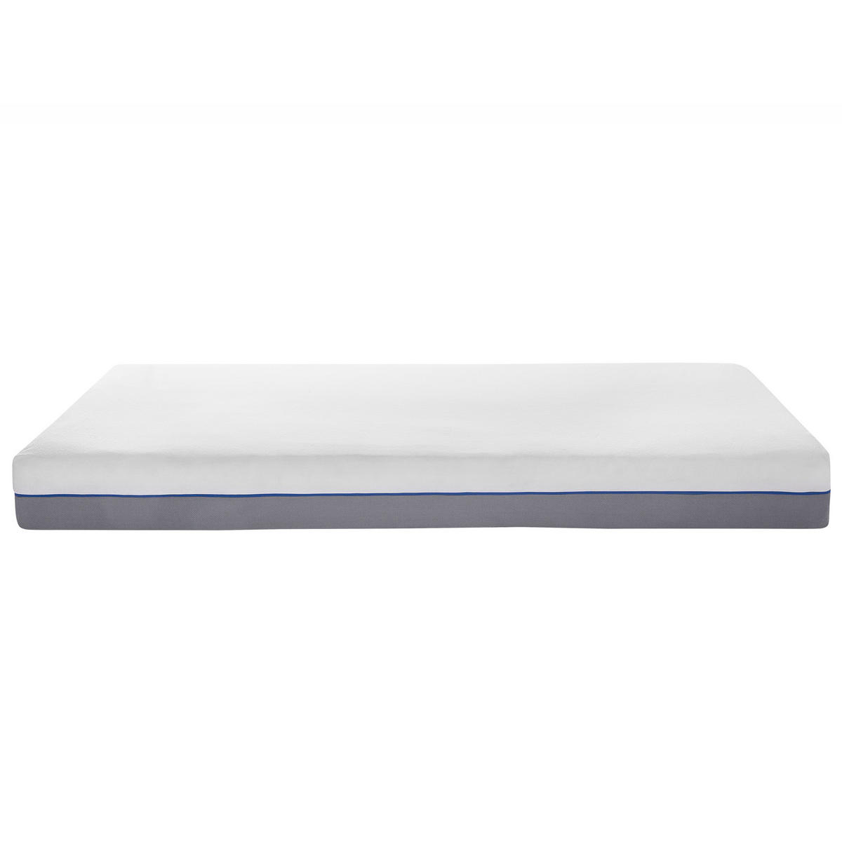 MATRATZE Memory Foam hart 90/200/20 cm Glee - Weiß, Textil (90/200cm) - Beliani