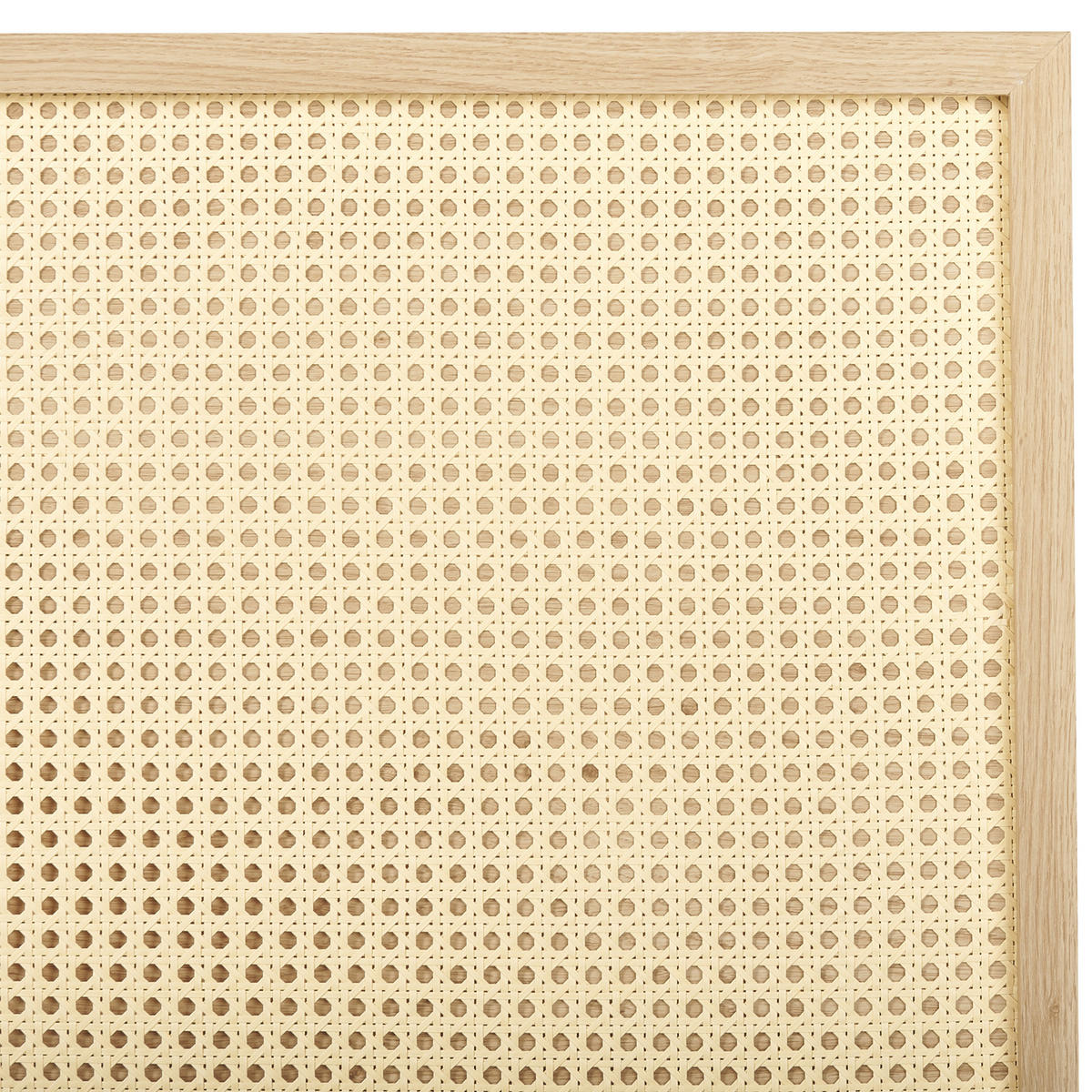 BETT 160/200cm Heller Holzfarbton Monpazier - Hellbraun, Naturmaterialien (160/200cm) - Beliani