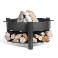 FEUERSCHALE „MONTANA“ 70 cm - Rostfarben, Metall (70/70cm) - Cook King