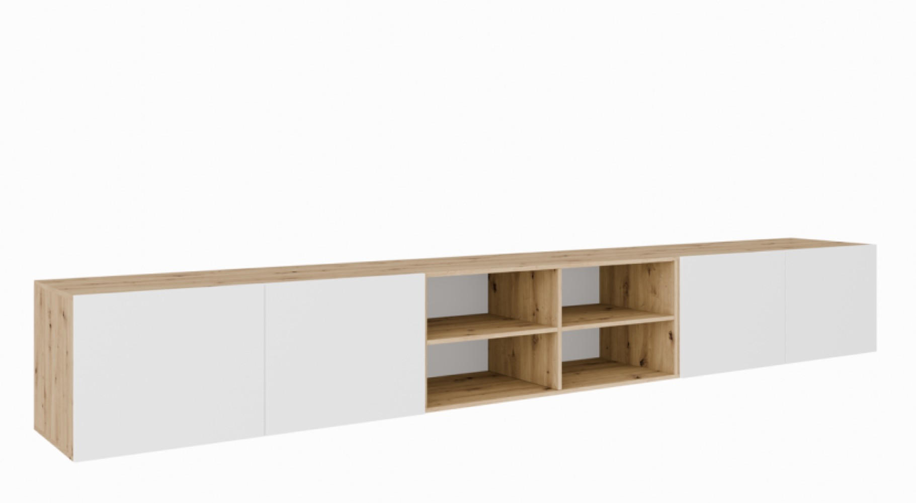 Sepro Meble Tv-Schrank Weiß 300x41x40 cm