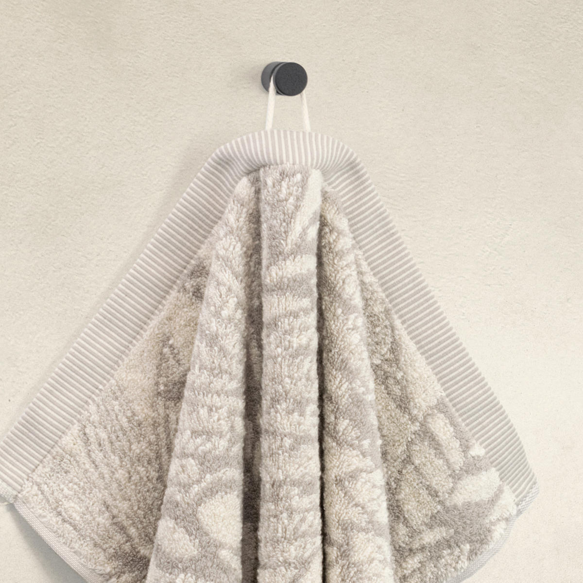 DUSCHTUCH BROOKLYN - Kaschmir/Naturfarben, Textil (80/150cm) - MÖVE