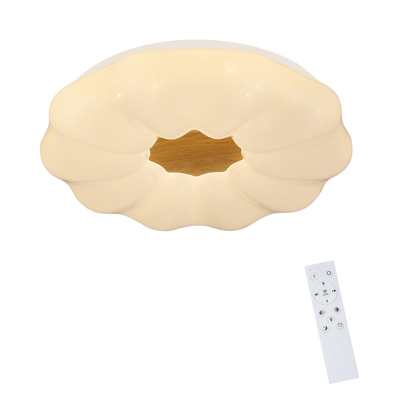 LED-DECKENLEUCHTE Ulrich 40/40/7 cm - Weiß, Kunststoff (40/40/7cm) - Nettlife
